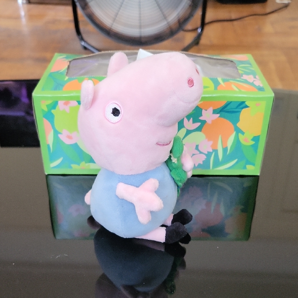 Peppa Pig Pink and Blue Plush Toy